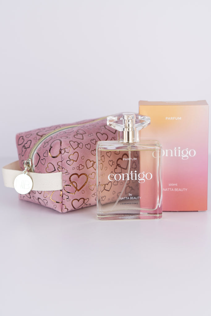 Neceser Corazones + Perfume Contigo