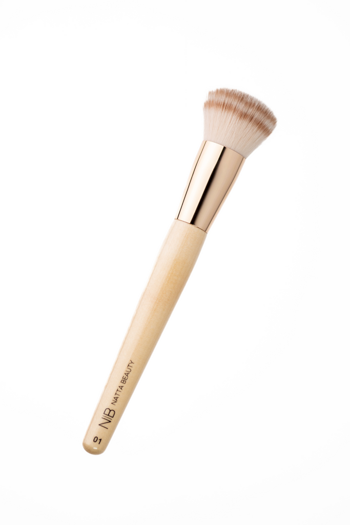 Maquillaje con discount brocha